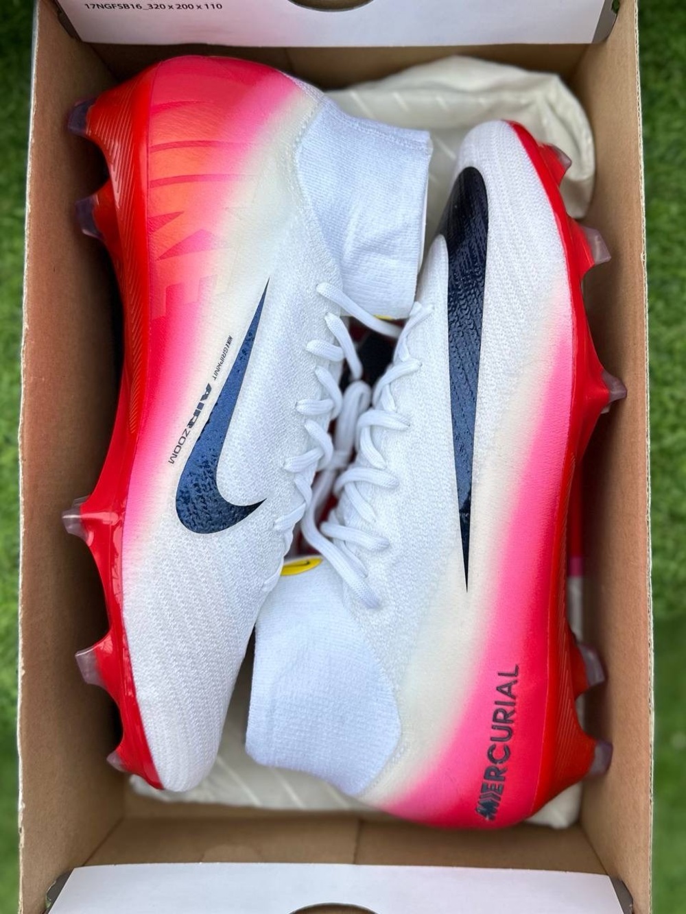 Nike ZM Superfly 10 Elite FG LV8 Elite Soccer Cleats Men's Brand New 9.5 US